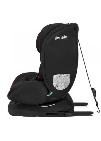 Дитяче автокрісло BASTIAAN I-SIZE BLACK RED Lionelo (399549061)