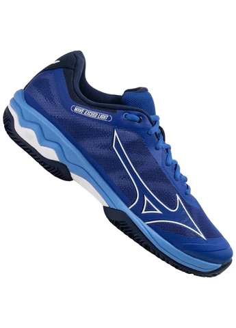 Синій чоловічі кросівки shoe wave exceed light clay синій демісезон Mizuno