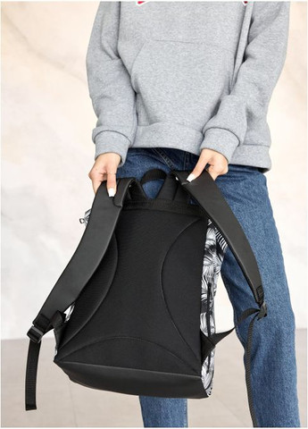 Рюкзак ролл унісекс RollTop Milton чорний з клапаном Sambag (302518952)