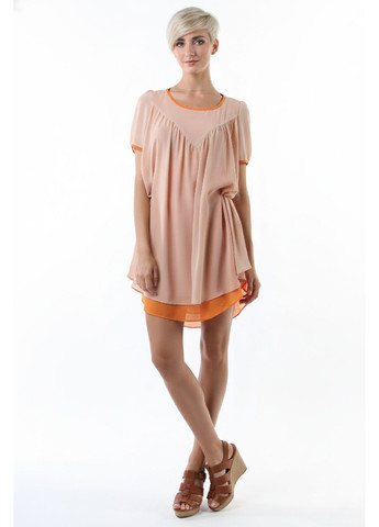 Літня пляжна туніка Теракотовий Number Nine (336214197)