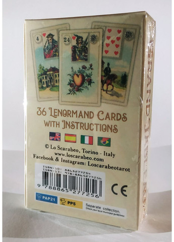 Оракул Расписание Ленорман - Grand Tableau Lenormand Oracle Cards Tarot (368770803)