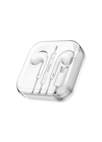 Навушники M1 Max crystal earphones for Type-C with mic білий Hoco (370612908)