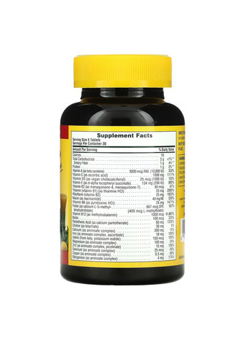 Мультивитамины, Source of Life,, 180 мини таблеток Natures Plus (326054201)