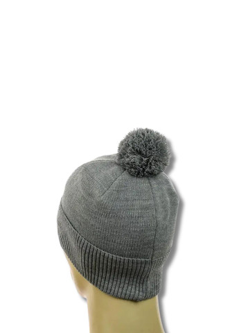 Зимняя шапка с помпоном Стон Айленд / Stone Island No Brand Шапка с помпоном (339596963)