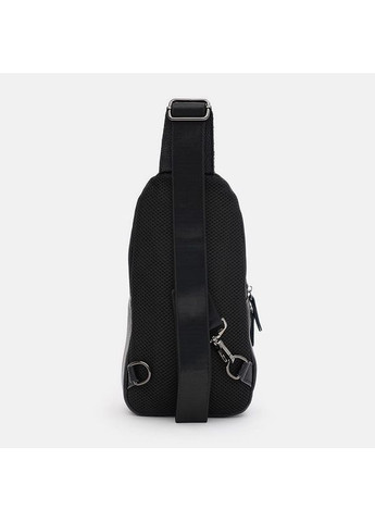 Мужской кожаный рюкзак через плечо K1616D-black Borsa Leather (366343723)