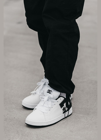 Кроссовки женские и мужские DC Shoes Court Graffik white | ДС Шуз белые No Brand белые всесезоны (315006166)