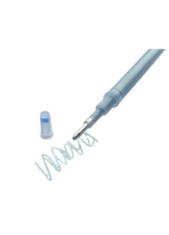 Стрижень пластиковий для розмітки шкіри Big (збільшений) срібло, легко стирається Axent (327368323)