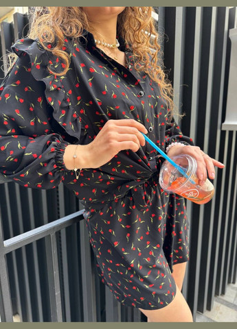 Повсякденний літній костюм оверсайз Vakko (296471067)