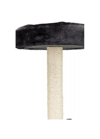 Царапка Junior Tarifa для кошек, из сизаля/плюша, 35х35х52 см (черная/серая) (*) Trixie (322859428)