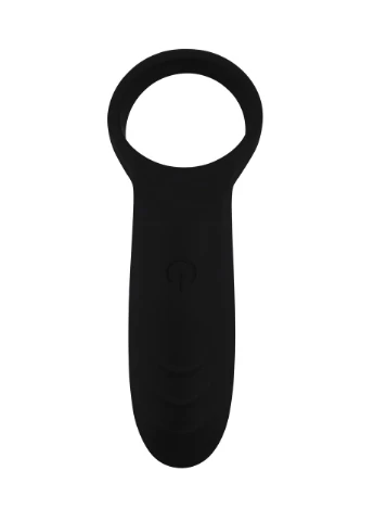 Кільце ерекційне з кліторальною вібростимуляцією GK Power Desire Magnifier, чорне Chisa (383080235)