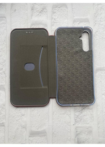 Чохол-книжка бордовий з малюнком на Samsung Galaxy A34 5G Куромі (принт 390) Creative (360673931)