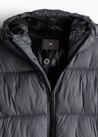 Темно-сіра зимня куртка H&M