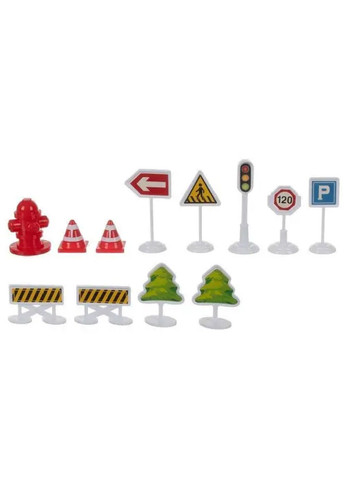 Комплект набір іграшковий складаний літак парковка поліцейська дільниця зі стоянкою і пересувним краном (477751-Prob) Unbranded (299740574)