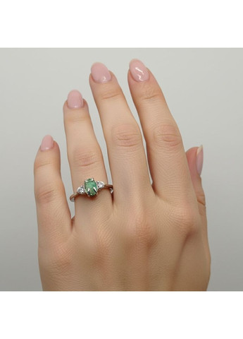 Каблучка 'Джульєта' срібло 925° 2,65г.,0 розмір родій (1603н/р) Elis-s (367591526)