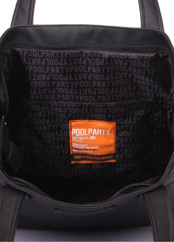 Жіноча сумка із штучної шкіри Tulip чорна PoolParty (372657620)