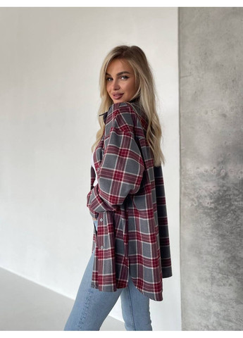 Сорочка у клітинку фланель Туреччина Україна (361009499)