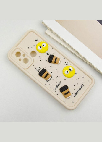 Чохол TPU Toys Case для Xiaomi Redmi 12C / Poco C55 Sand/Always Happy No Brand (340064141)
