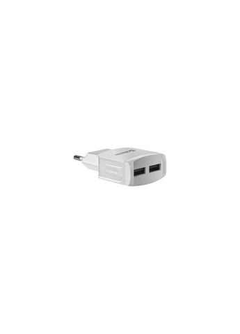 Зарядний пристрій UPA-22 white, 2xUSB, 2.1A (83580) Defender 2xUSB, 2.1A, UPA-22 white (370020817)