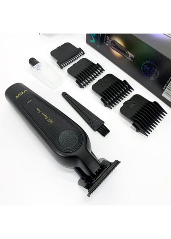 Аккумуляторная машинка для стрижки V-995 + 4 насадки, 2000 мАч, USB VGR (364665577)
