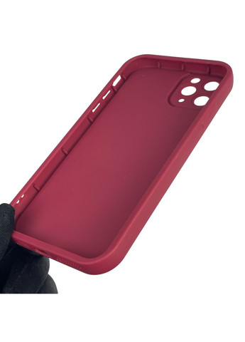 Чохол силіконовий Soft Touch для iPhone 11 Pro Max бордовий (Повний захист камери) Apple (366390032)