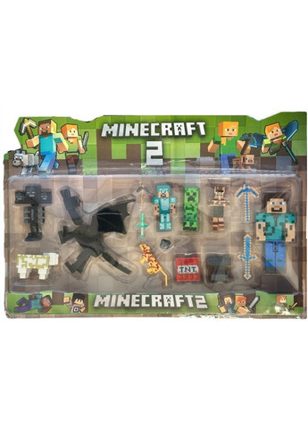 Набор фигурок Minecraft. Дракон" (часть 1) No Brand (282719811)