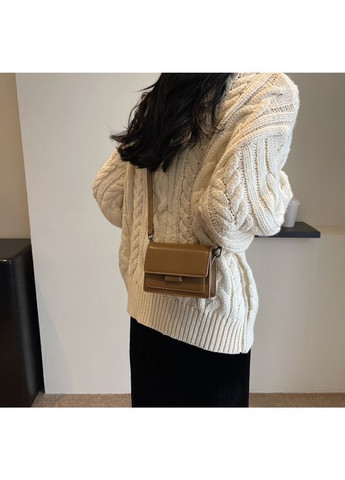 Жіноча класична сумка на пояс крос-боді на три відділи No Brand (344446506)