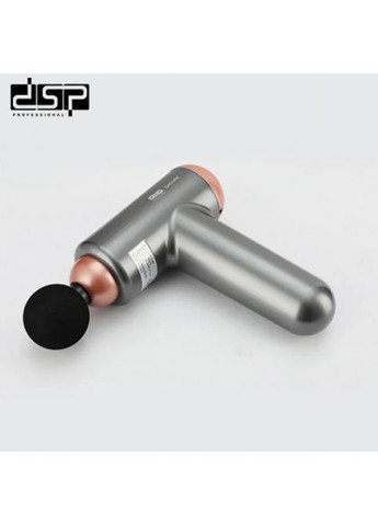 Массажер Аккумуляторный для тела мышечный портативный ручной 4 насадки Massage Gun 80025 MDR DSP (371793715)