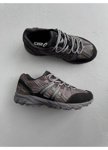 Коричневі Осінні кросівки чоловічі Asics Gel-Sonoma 15-50 Black Brown Gore-Tex | Асікс Гель Сонома 15-61