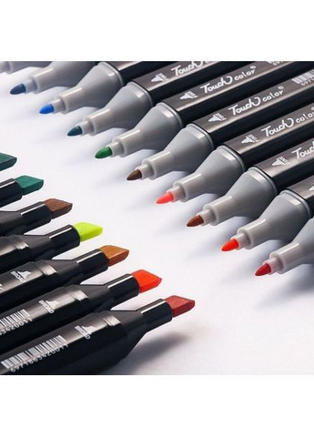 Набір маркерів для малювання 80 шт двосторонні професійні фломастери для художників Touch (372006114)