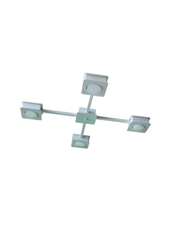Люстра стельова Space на чотири плафони під лампи GX53 NL 12040-4 WH MSK Electric (325882608)