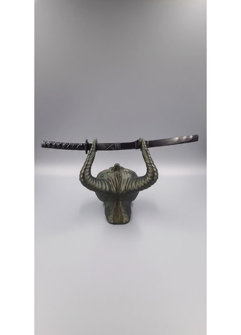 Держатель "Маска Они и Катана" (Ghost of Tsushima Style) No Brand (368771202)