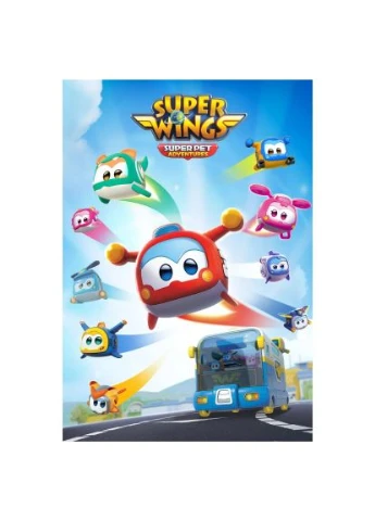 Фигурка Super Pet Шайн любимец (Shine pet), свет (EU770420) Super Wings Super Pet Шайн улюбленець (Shine pet), світло (389995158)