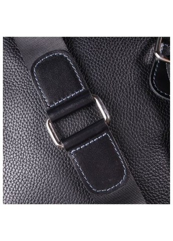 Сумка Из комбинированной натуральной кожи Черная (18720) Shvigel З комбінованої натуральної шкіри Чорна (358066412)