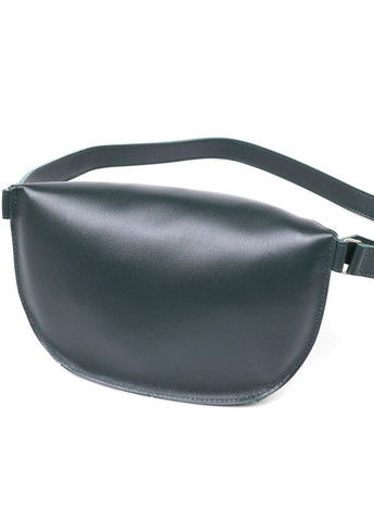 Шкіряна сумка на пояс 16390 Зелений Shvigel (298920649)