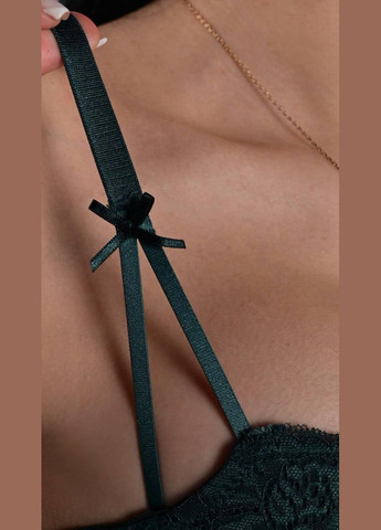 Зеленый демисезонный комплект нижнего белья зеленого цвета No Brand Жіночі комплекти нижньої білизни