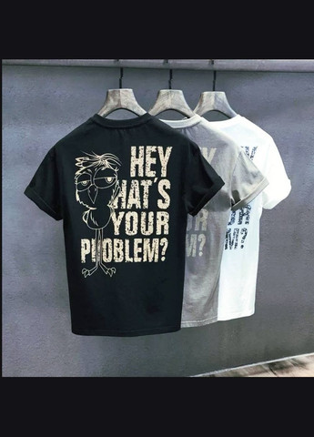 Стильная футболка свободного кроя Problem Vakko (292057223)