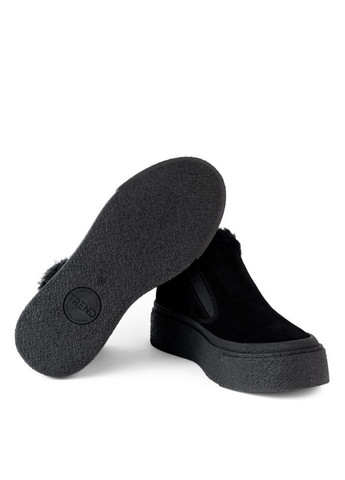 Черевики жіночі зимові замшеві Emma чорні Oldcom SWQ (364929541)