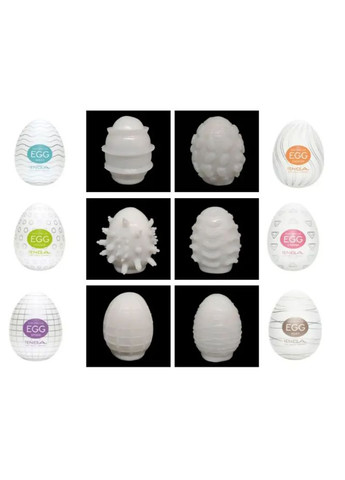 Яйце мастурбатор для чоловіків рельєфний Egg Чоловічий мастурбатор яйце для мастурбації Тенга яйця Tenga (322424128)