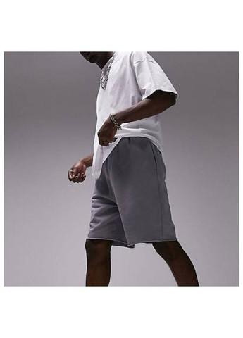Шорты из структурной ткани 128839859 GREY Topman (370393926)