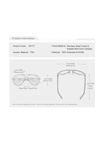 Фирменные солнцезащитные очки Авиаторы с градиентными линзами N7777 DESIGN KINGSEVEN (299332599)