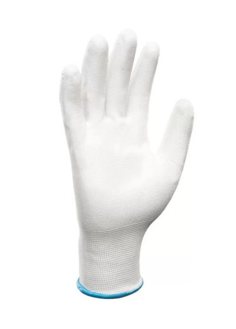 Захисні рукавиці Sensitive Standard (S/ ) cтрейчеві з поліуретановим покриттям (24288) BLUETOOLS (304289036)