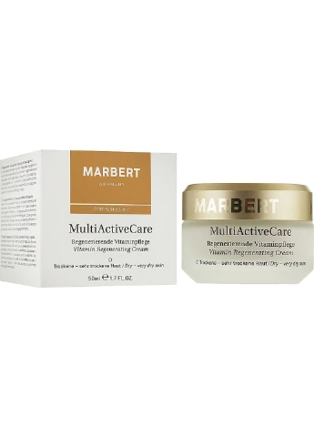 Marbert Крем MultiActiveCare Vitamin Regenerating Cream 50 мл витаминно-восстанавливающий для сухой кожи — Крем, Германия (396469737)