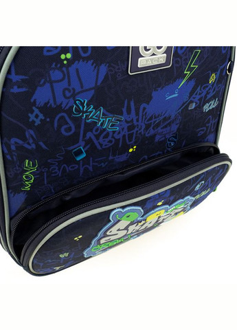 Шкільний рюкзак (ранець) з ортопедичною спинкою для хлопчика Skate Crew для молодшої школи 38х28х15 см GO22-597S-4 GoPack (293504306)