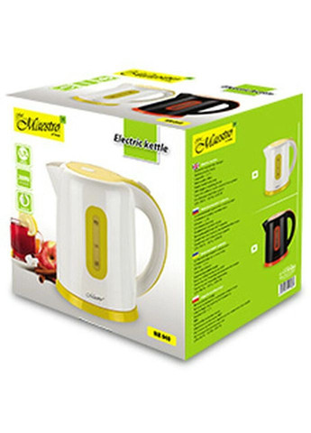 Електрочайник MR-040-White 1.7 л білий Maestro (296636415)