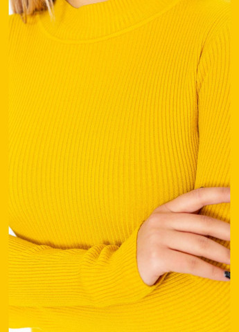 Водолазка жіноча в рубчик, колір світло-персиковий, Ager (288751588)