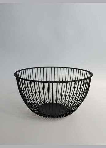 Фруктовница черная матовая No Brand (347623676)