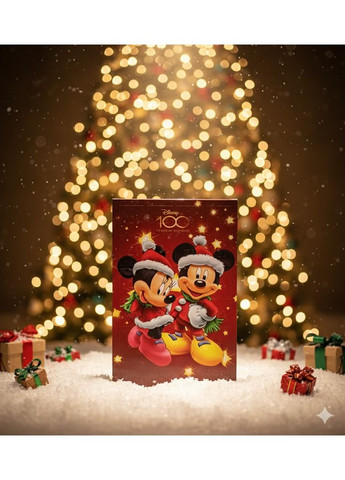 Адвент календарь Микки и Минни Маус Дисней Mickey & Minnie Disney Рождественский набор фигурок 24 шт Shantou (369733492)