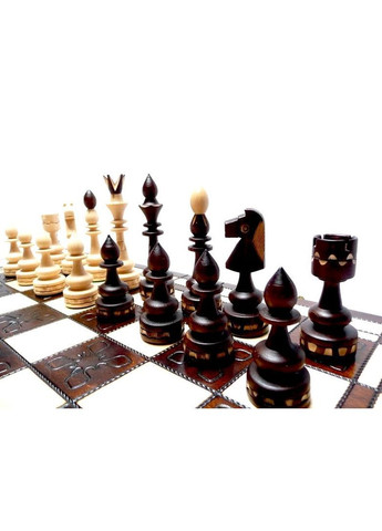 Шахи 119 Індійські Великі 53х53 см дерев'яні Madon No Brand (362476398)