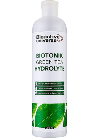 Тоник-гидролат "Зеленый чай" Biotonik Hydrolyte 100ml (1317224-16813756) Bioactive Universe (368667935)