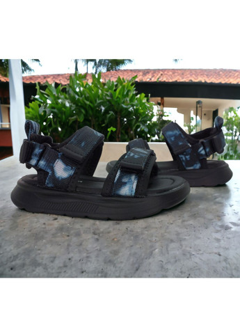 Синие повседневные босоножки Apawwa на липучке